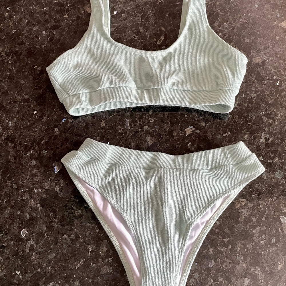 Mint Green Bikini Set